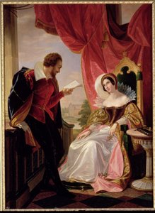 Torquato Tasso Reading a Poem to Leonora d